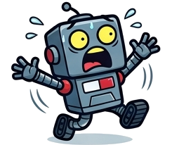 Botsly looking worried